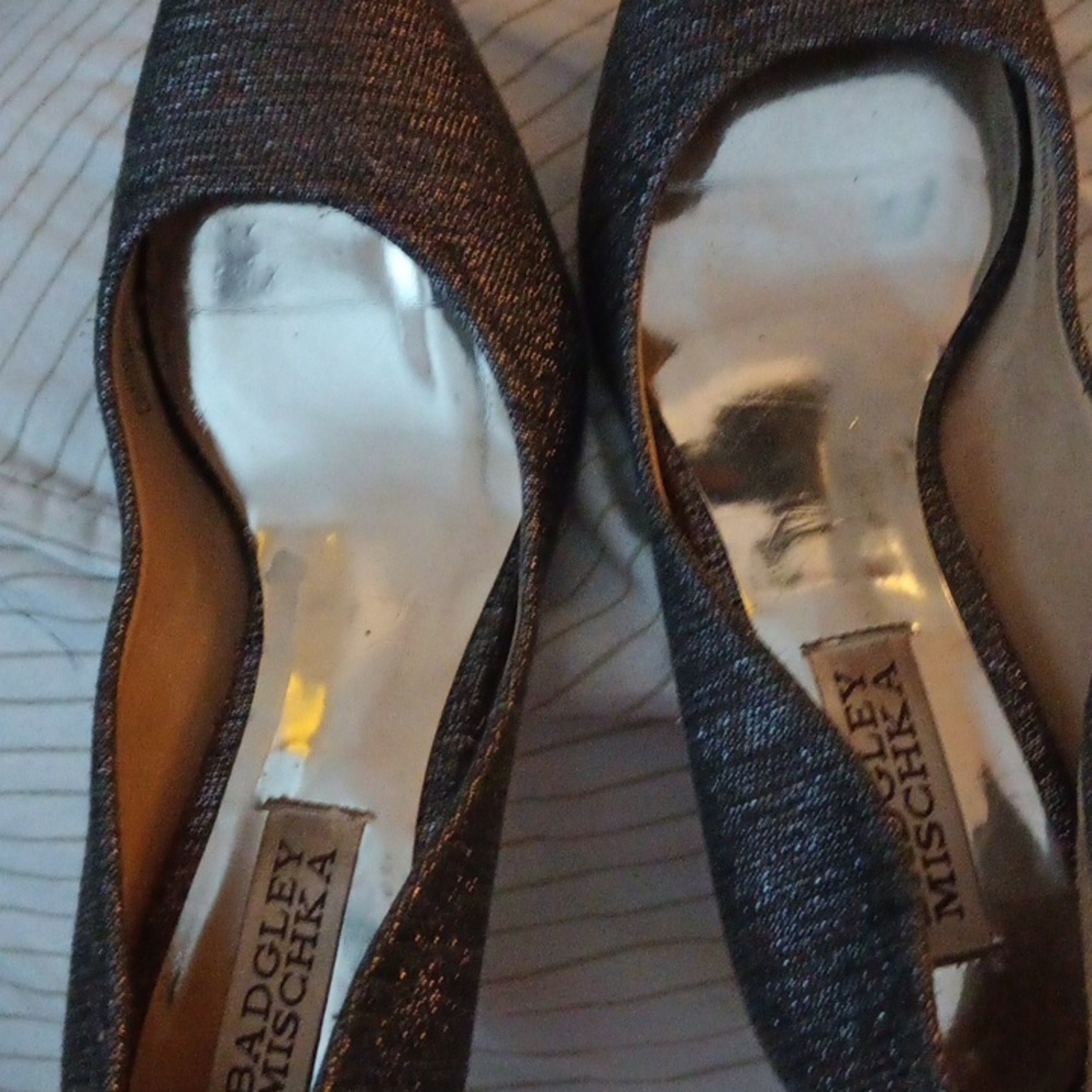 Shoes 6.5 badgley Mischika gray